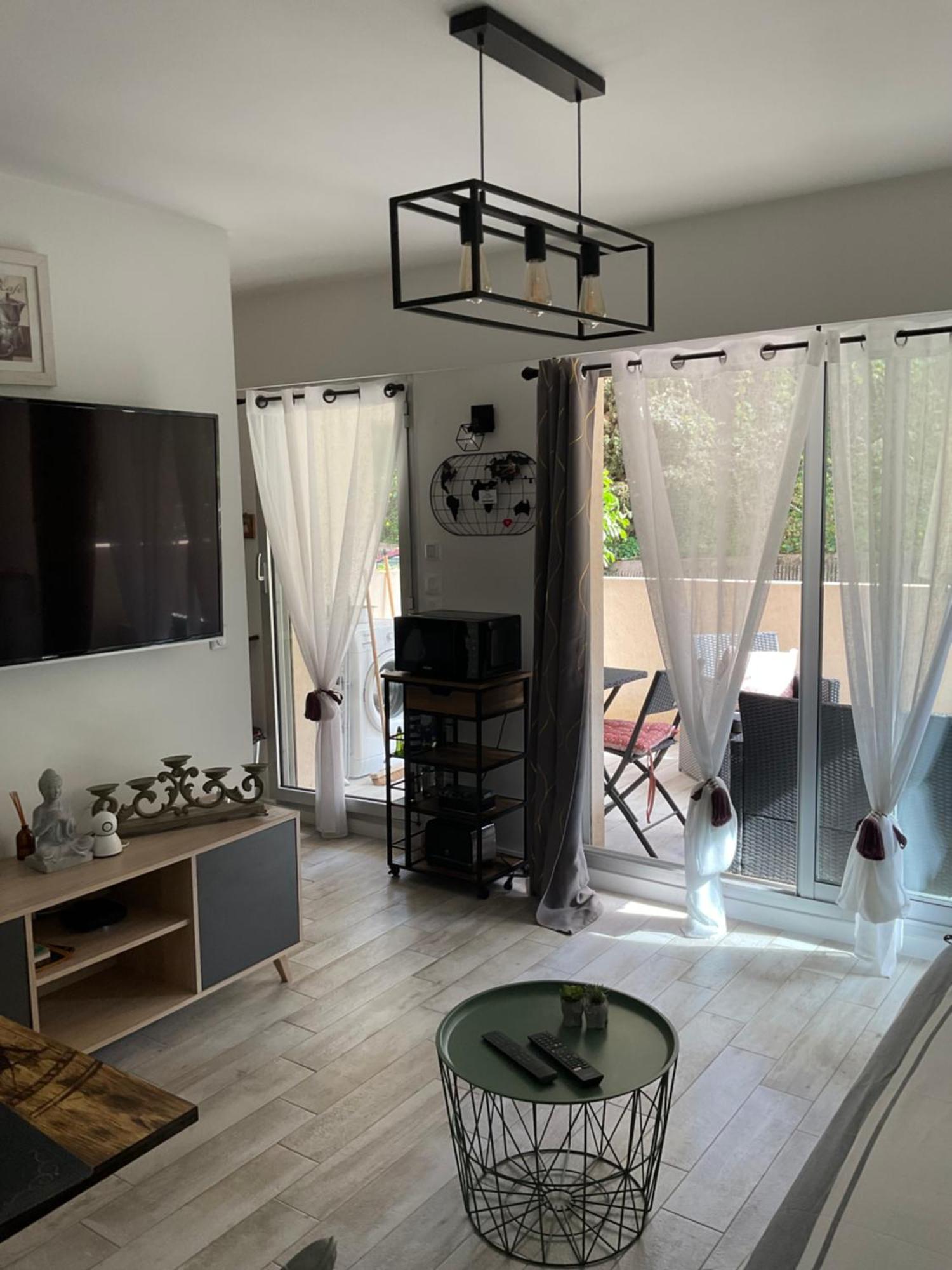 Studio Coin Nuit Terrasse Parking Clim Nice Ngoại thất bức ảnh